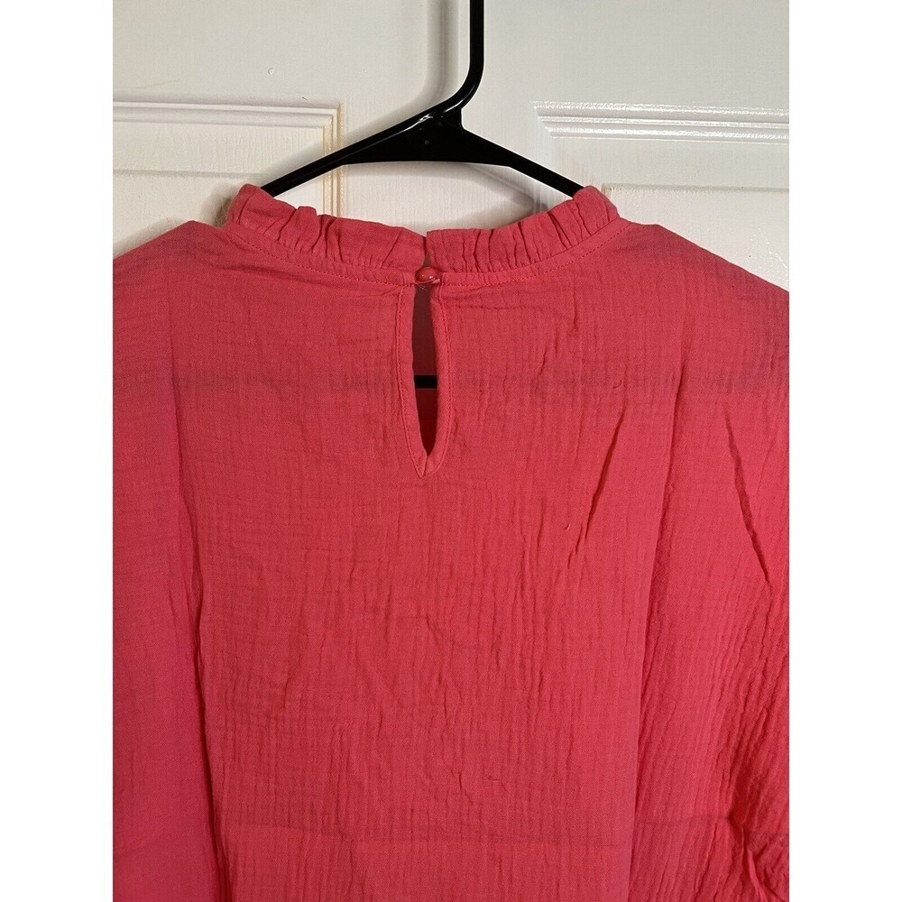 Women’s Pink Sleeveless Blouse Size XL NWOT - Picture 7 of 10